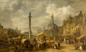 Ein schottischer Jahrmarkt, ca. 1834 von Alexander Snr Fraser
