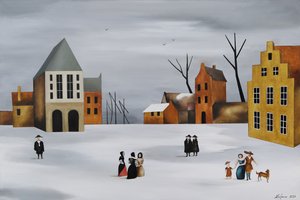 Winterdorf-Versammlung von Alexander Trifonov