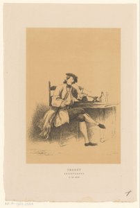 Selbstporträt von Cornelis Troost von Alexander Ver Huell