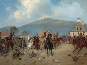 Scharmützel während der ungarischen Revolution von 1848-1849, 1881 von Alexander Villevalde