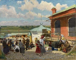 Ansicht von Plyos, 1918