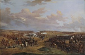 Die Schlacht bei Dennewitz, 6. September 1813 von Alexander Wetterling
