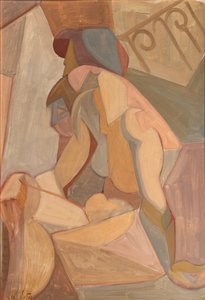 Zwei Figuren, Ende der 1920er Jahre