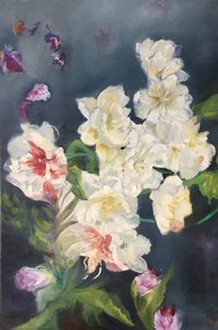 Weiche Weiße Blüten