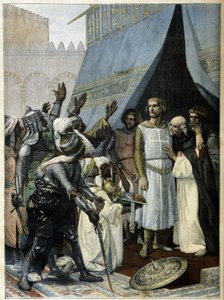 Saint Louis in Jerusalem (nach dem Gemälde von Cabanel) - in „Le Petit Journal“ vom 11. September von after Alexandre Cabanel