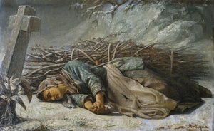 Die arme Frau, 1857