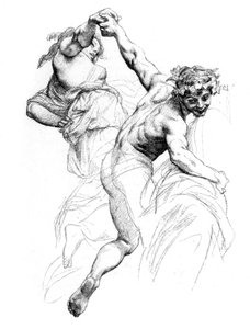 Studie für Der Triumph der Flora