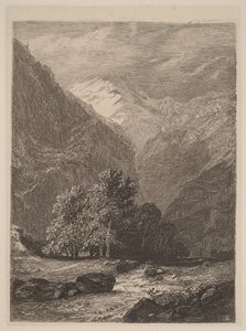 Bergbach von Alexandre Calame