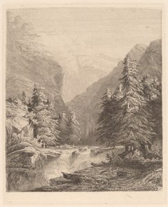 Bergwasserfall