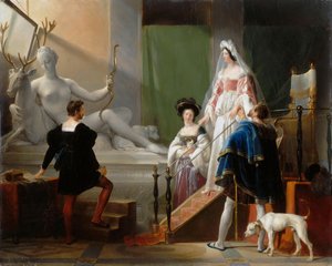 Diane de Poitiers besucht Jean Goujon