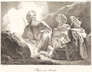 Ruhe der Araber von Alexandre Evariste Fragonard