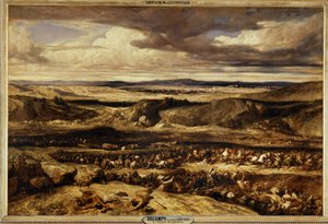 Die Niederlage der Kimbern von Alexandre Gabriel Decamps