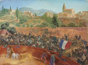 Stierkampf von Alexandre Iacovleff