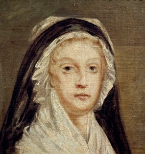 Marie Antoinette in der Conciergerie (ca. 1792-99) von Alexandre Kucharski