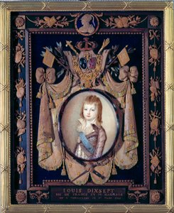 Porträt des Delfins Louis XVII von Alexandre Kucharski