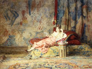 Haremschönheit, 1876