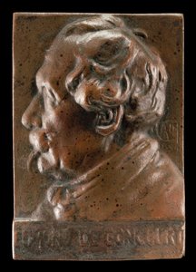 Edmond de Goncourt, 1822-1896, Schriftsteller und Kritiker, ca. 1891