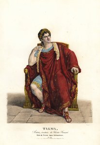 François Joseph Talma als Nero in Britannicus von Jean Racine von Alexandre Marie Colin