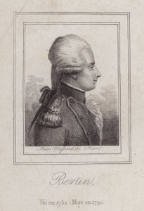 Antoine de Bertin, französischer Dichter von Alexandre Massard