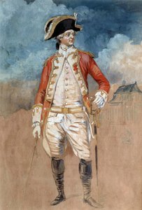 Ganzkörperporträt von Louis Stanislas Xavier de France, Graf der Provence (zukünftiger König Louis XVIII)