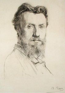 Selbstporträt von Alexandre Rapin