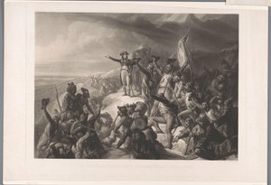 Napoleon Bonapartes Überquerung der Alpen von Alexandre Vincent Sixdeniers