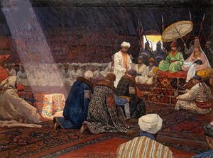 An der Goldenen Horde, 1907 von Alexei Fedotovich Maximov