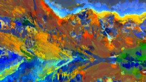 Verschiedene Farben der Landschaft, 2020 von Alexei Makhov