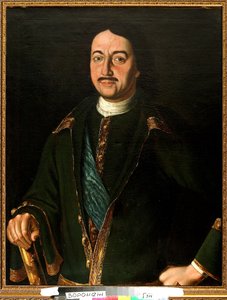 Porträt des Kaisers Peter I. der Große