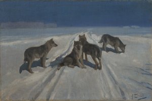 Wölfe von Alexei Stepanovich Stepanov