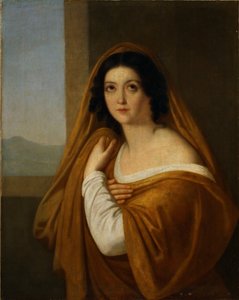 Porträt der Prinzessin Jewdokija Avdotja Iwanowna Golizyna, geb. Ismailowa 1794-1890, 1810er Jahre