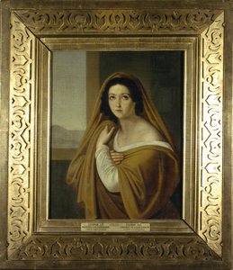 Porträt von Prinzessin Yevdokia Avdotya Ivanovna Golitsyna, geb. Izmaylova 1794-1890, 1810er Jahre