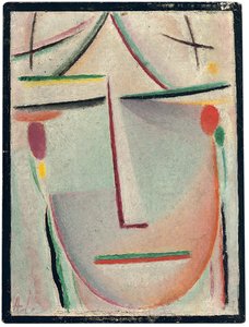 Abstrakter Kopf, ca. 1921