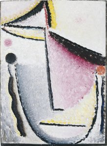 Abstrakter Kopf: Nachdenklich, 1929-1930