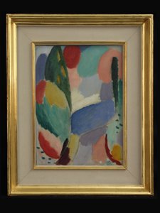 Blaue Straße, 1916