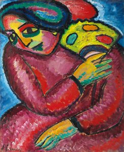 Tanz mit gelbem Fächer, 1912