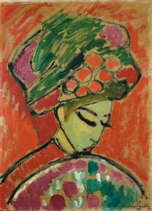 Mädchen mit Turban von Alexej von Jawlensky
