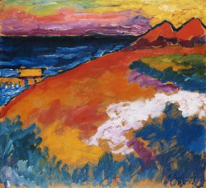 An der Ostsee, 1911 von Alexej von Jawlensky