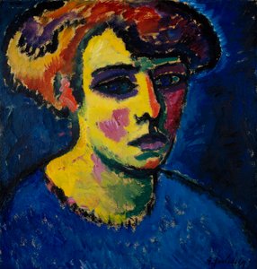 Kopf einer Frau von Alexej von Jawlensky
