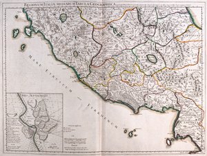 Zentrum von Italien von Alexis Hubert Jaillot