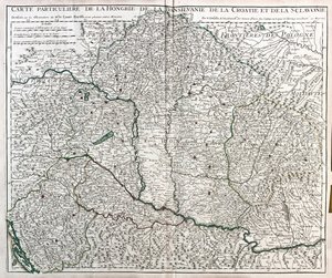 Ungarn, Rumänien, Kroatien (Spalato) - von A von Alexis Hubert Jaillot
