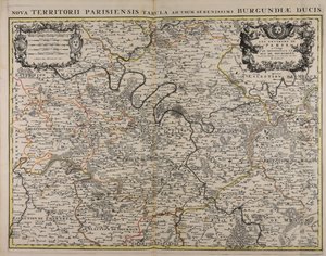 Die Umgebung von Paris für den Herzog von Burgund