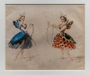 Die Quelle. Ballett von Ludwig Minkus und Leo Delibes. Kostümmodell