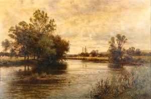 Penton Hook an der Themse