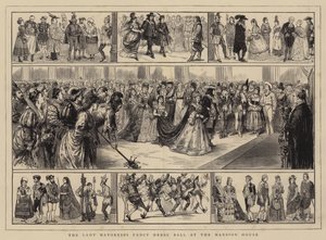 Der Maskenball der Lady Mayoress im Mansion House