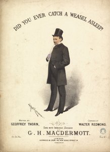 Hast du jemals einen schlafenden Wiesel gefangen? von Alfred Concanen