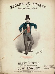 Madame La Sharty oder Biddy die Schöne des Balletts von Alfred Concanen