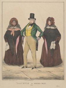 Vive la France, französischer Stil in Broadway