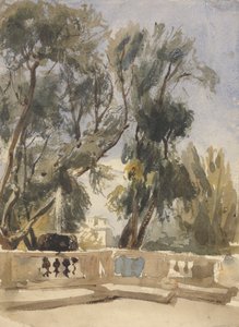 Die Terrasse von Alfred Elmore