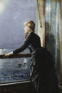 Die Milchstraße; La Voie Lactee von Alfred Emile Stevens